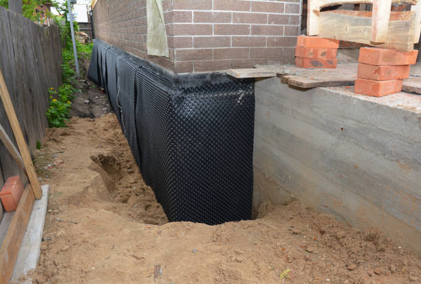 Expert waterproofing evaluation at a Burnsville, NC property